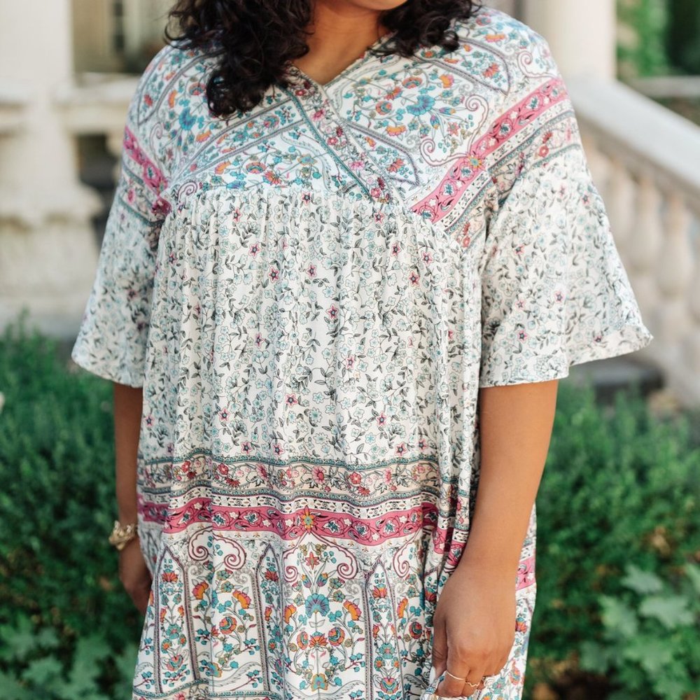 Floral Bohemian Maxi Dress